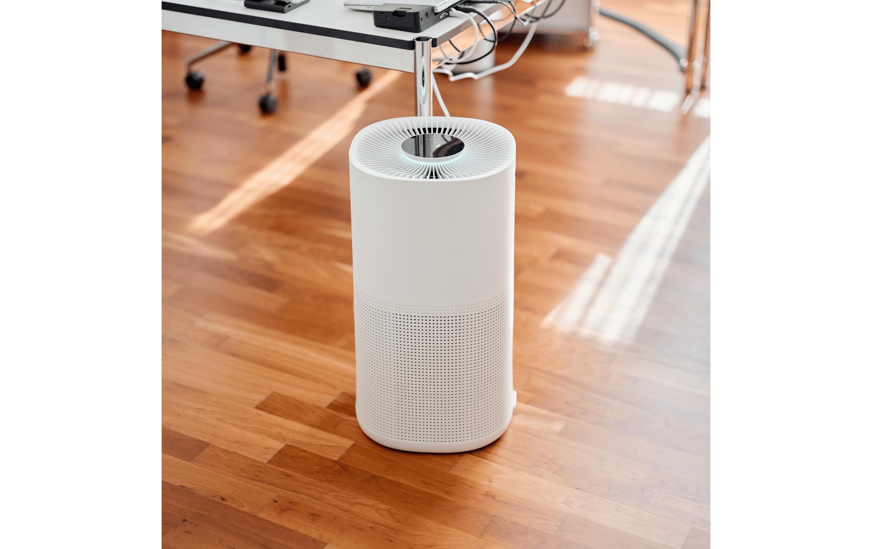 Luftreiniger ecoQ CleanAir 600+ 130 m²<br>Effektiver Luftreiniger gegen Viren, Bakterien, Pollen und Allergene