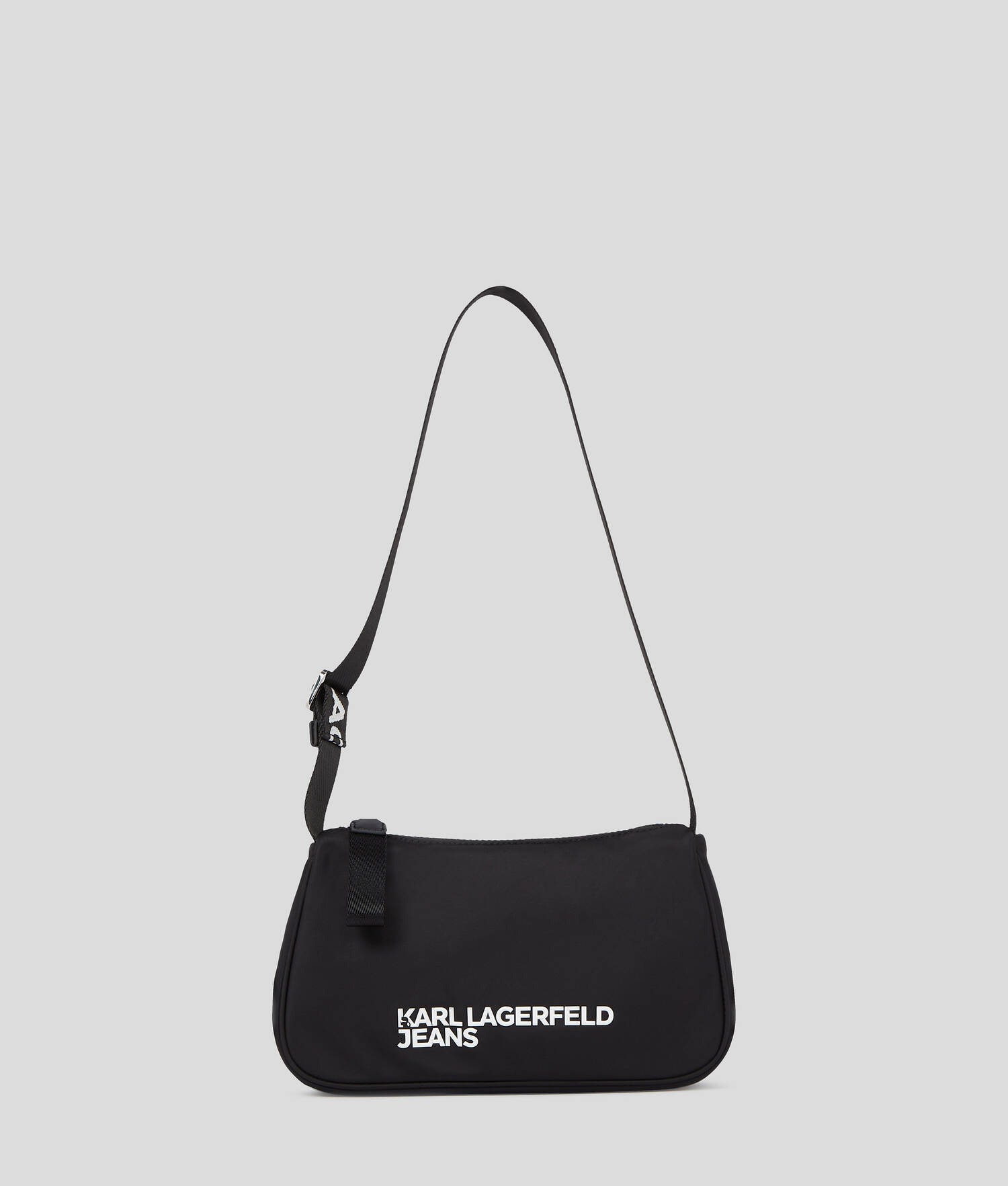 SAC PORTÉ ÉPAULE EN NYLON - Noir