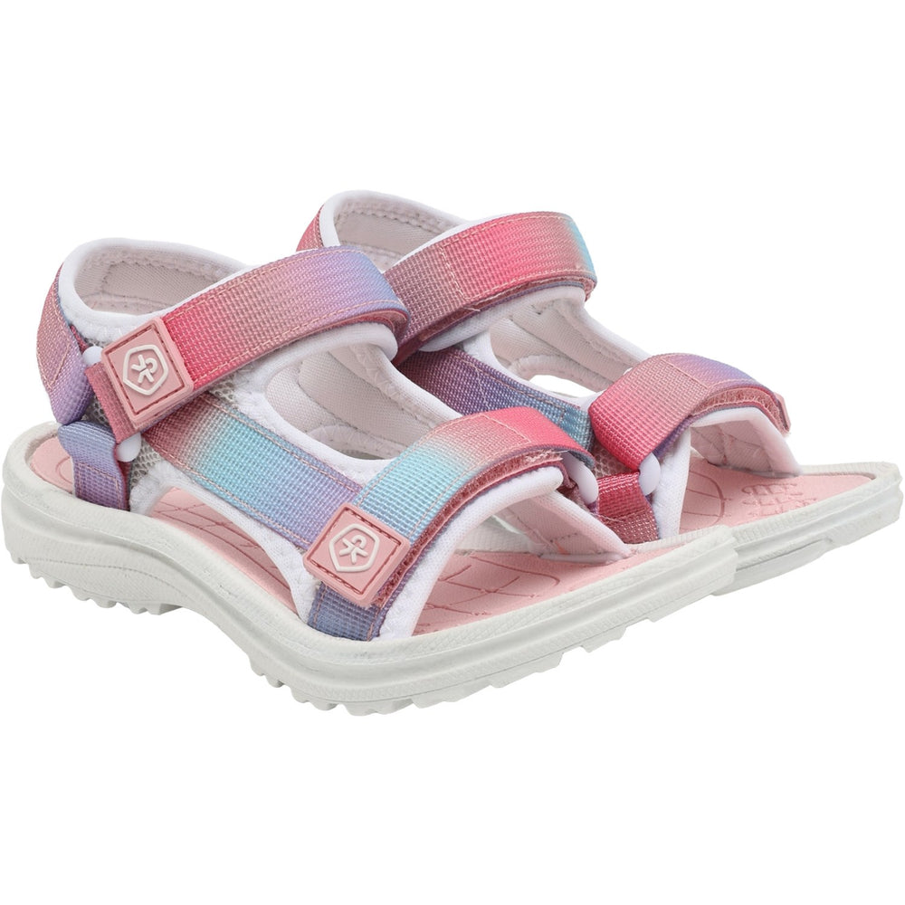 Køb Color Kids Bridal Rose Colorblock Sandaler M/ Velcro