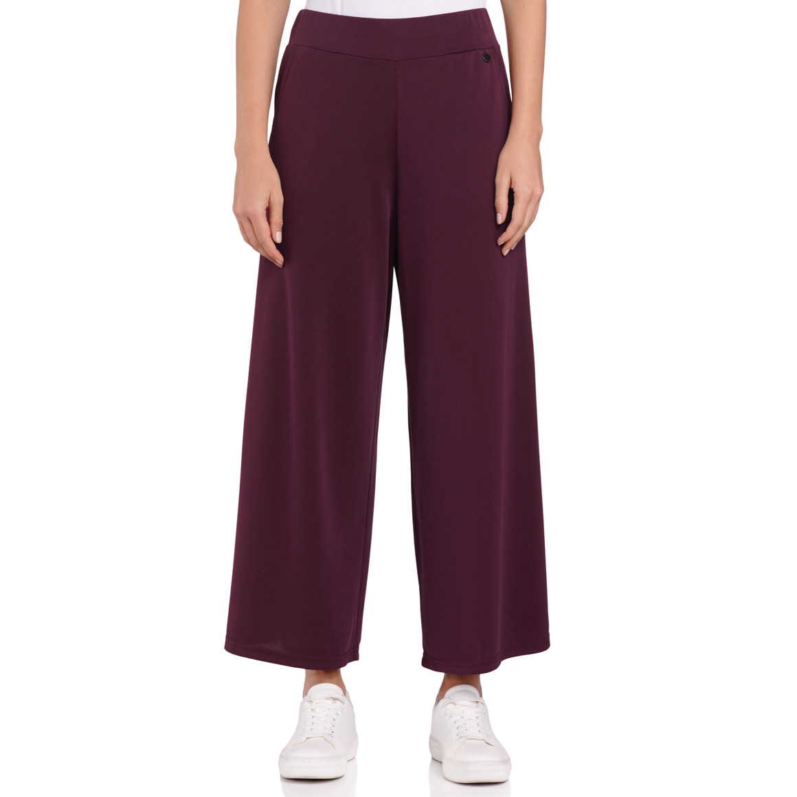 Gina Benotti 7/8 Damen Hose im Culotte-Style dunkellila