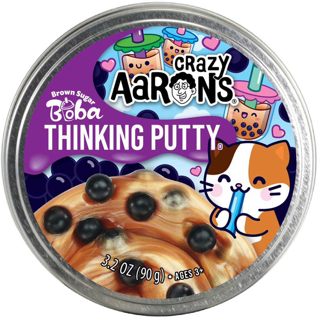 crazy aaron's putty - brown sugar boba