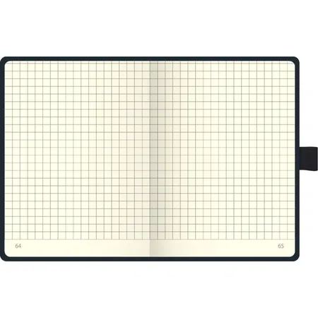 BRUNNEN Notizbuch, schwarz, 80g/m², ca. 9,5 x 12,8cm, 192 Seiten