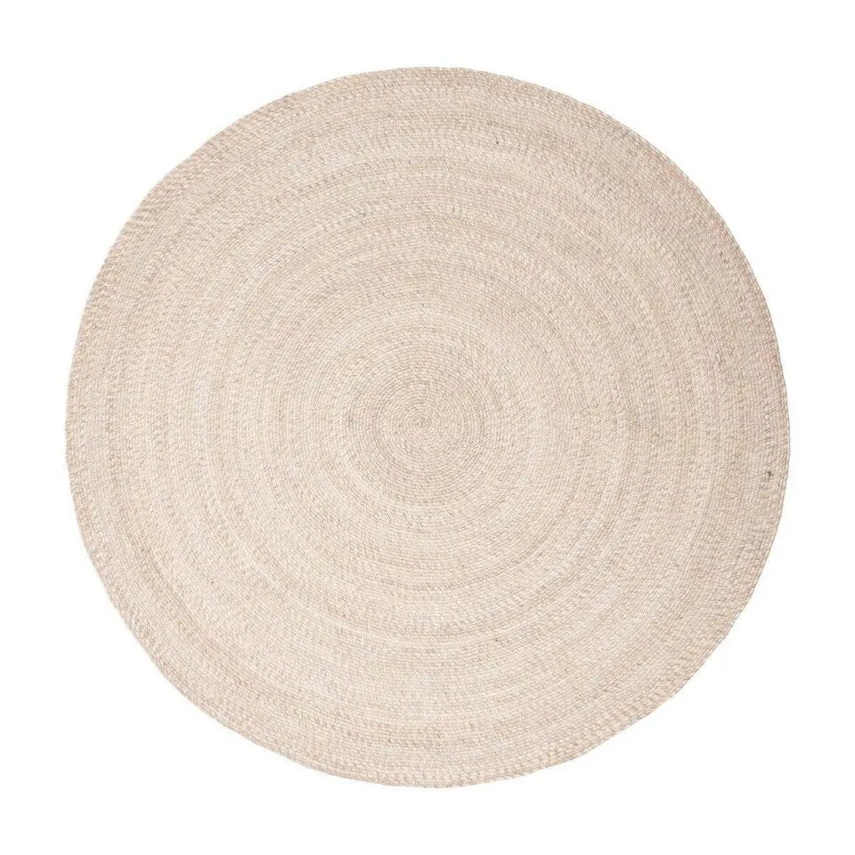 Interieur05 rond vloerkleed Gapo beige - 250 x 250 cm