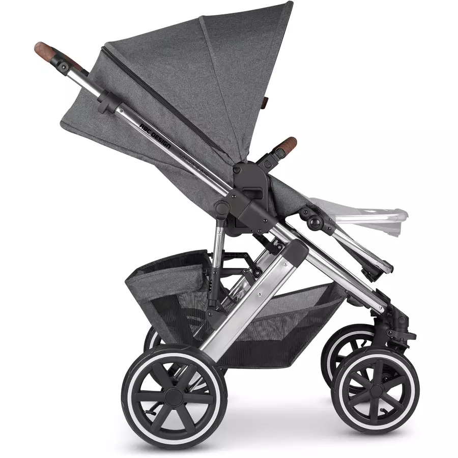 ABC DESIGN Kombikinderwagen Salsa 4 Air Asphalt Kollektion 2024