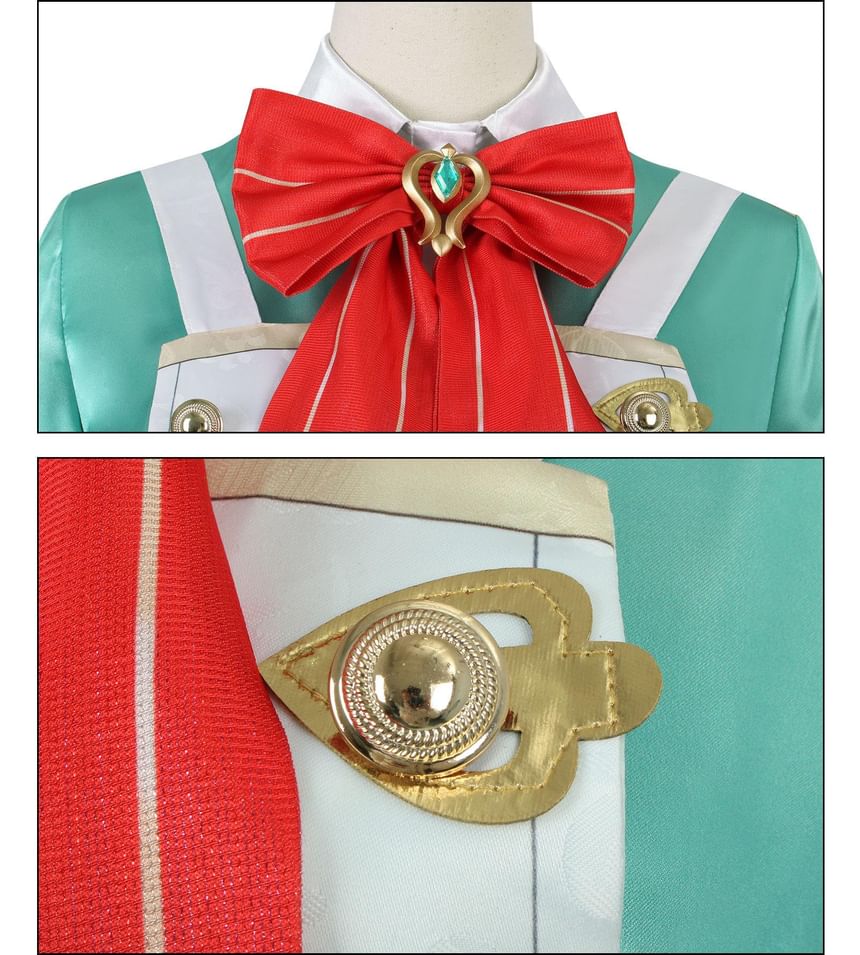 Bloomsoon - Genshin Impact Sigewinne Cosplay Kostuumset
