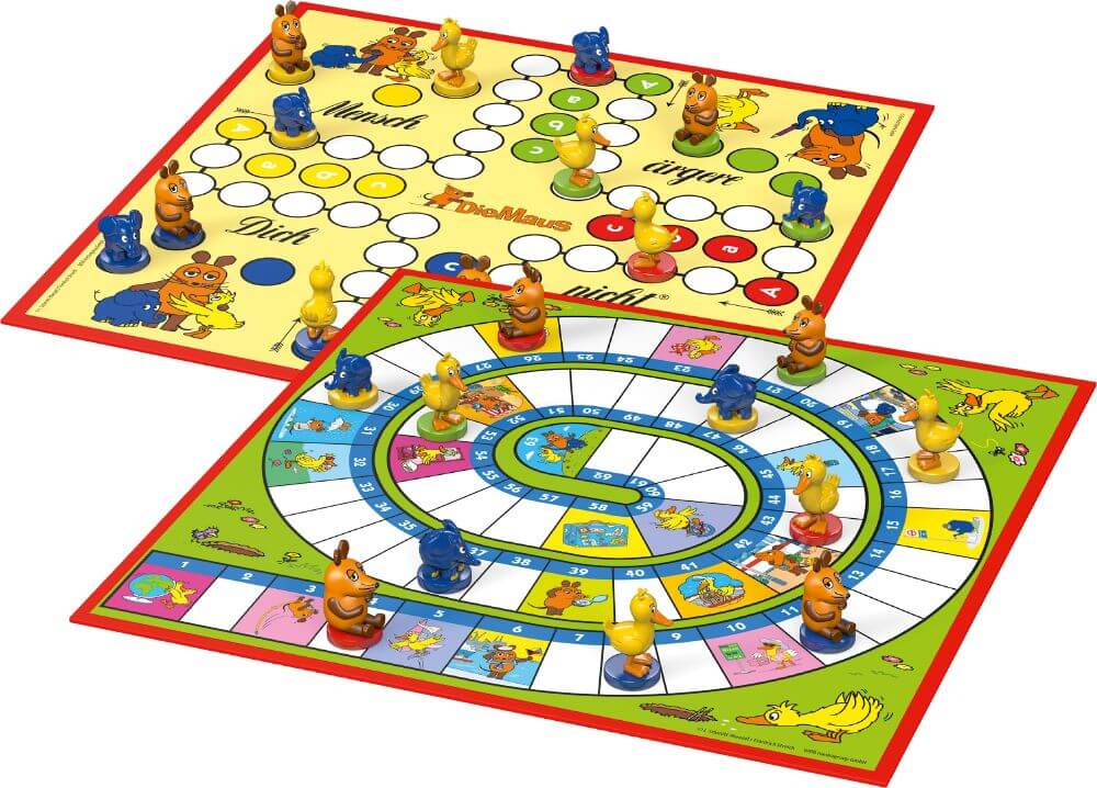 Schmidt Spiele 40598 Die Maus, Spielesammlung