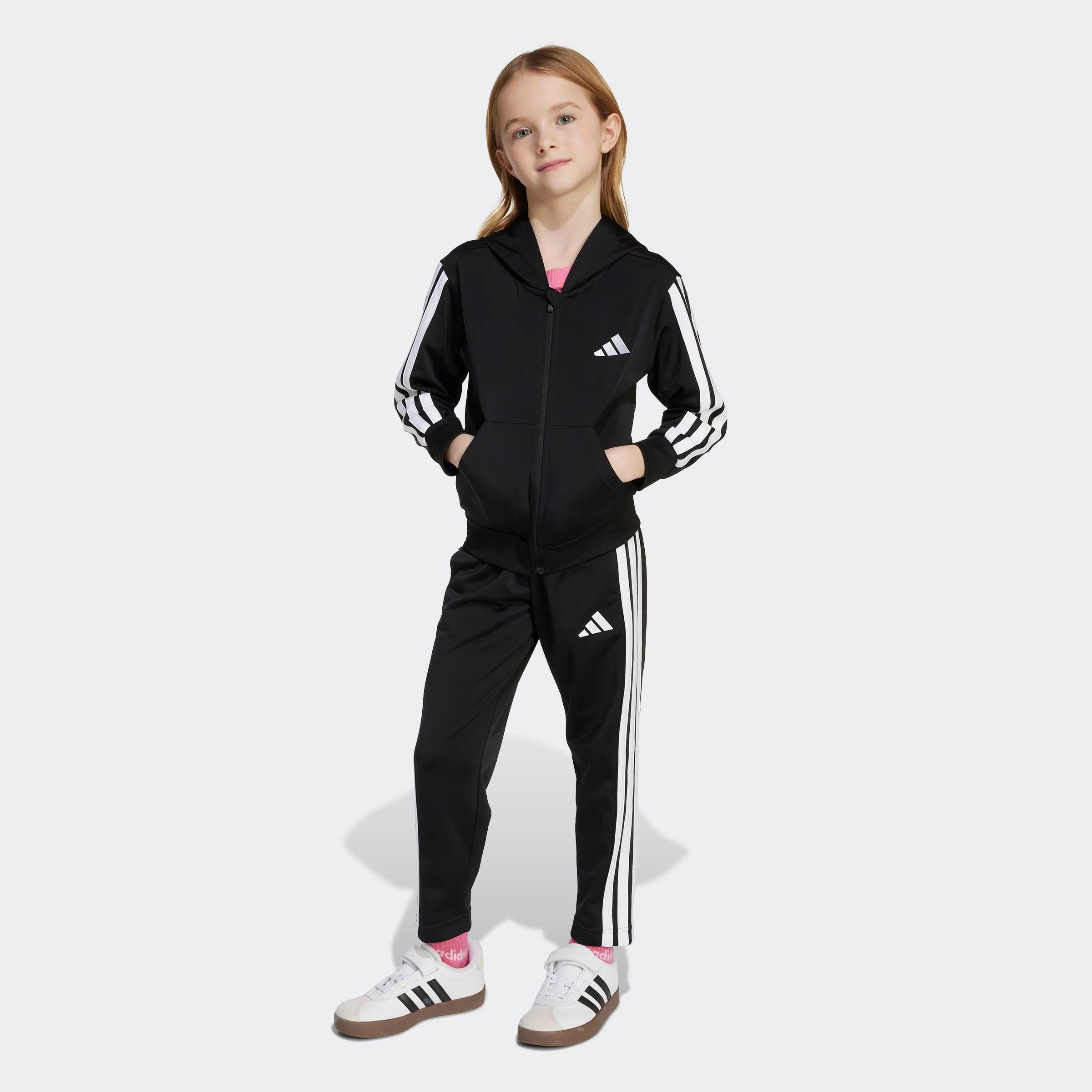 adidas Sportswear Trainingsanzug »LK 3S HD TR TS« 2 Stk. tlg.