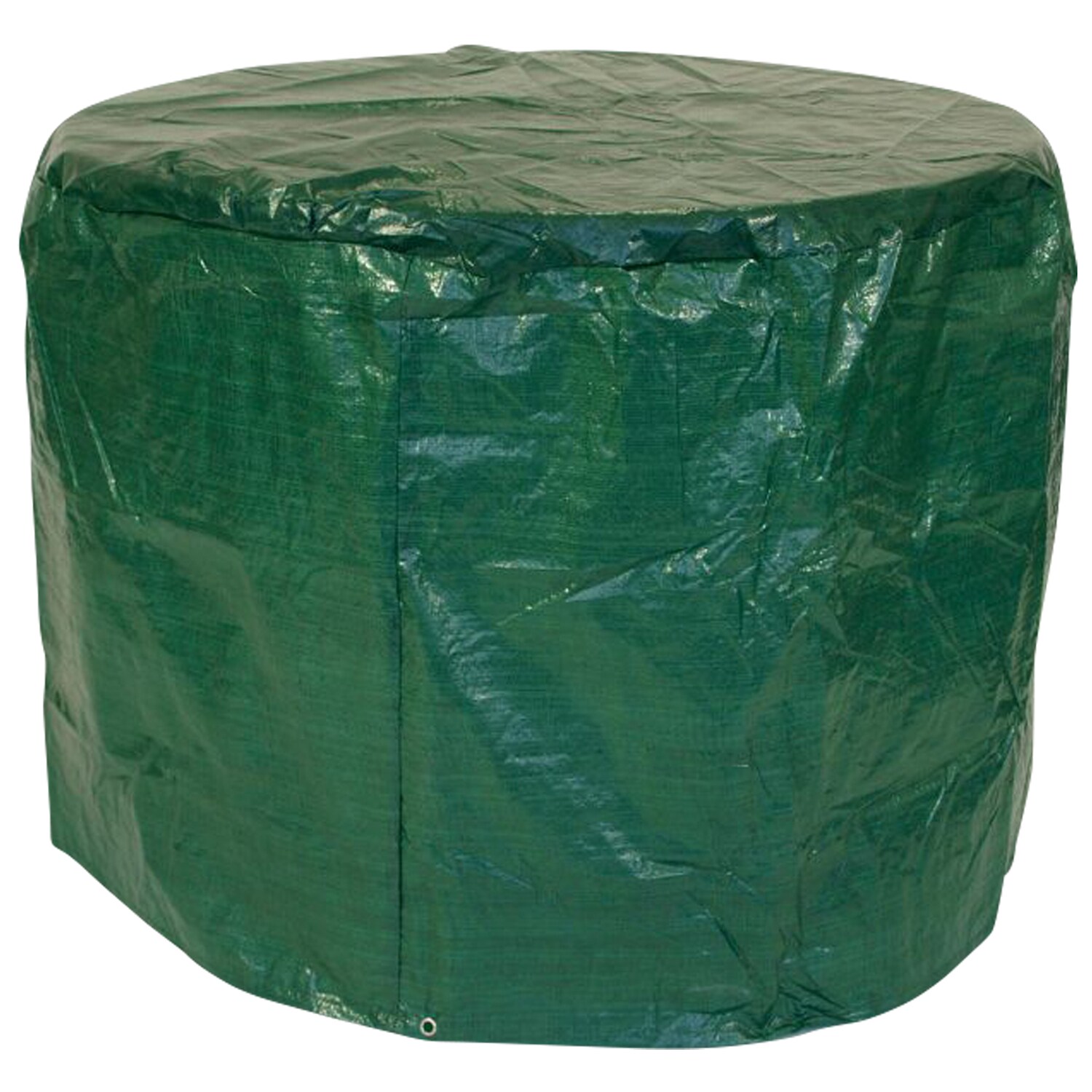 DEGAMO Abdeckhaube Tisch 125x70cm rund, PE dunkelgrün