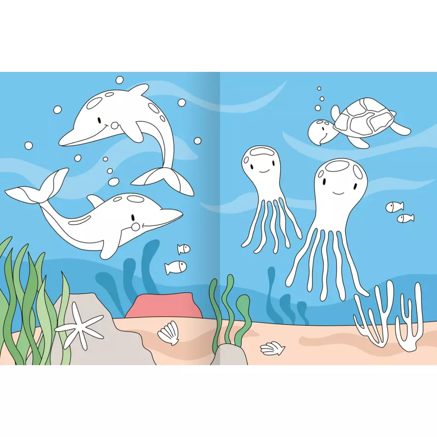 arsEdition Mein großes buntes Malbuch - Tiere