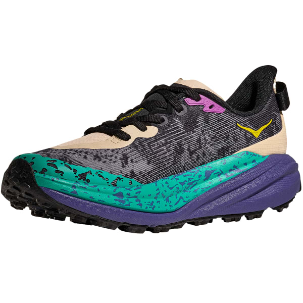 Chaussure trail HOKA ONE ONE SPEEDGOAT 6 W OATMEAL / MOUNTAIN IRIS