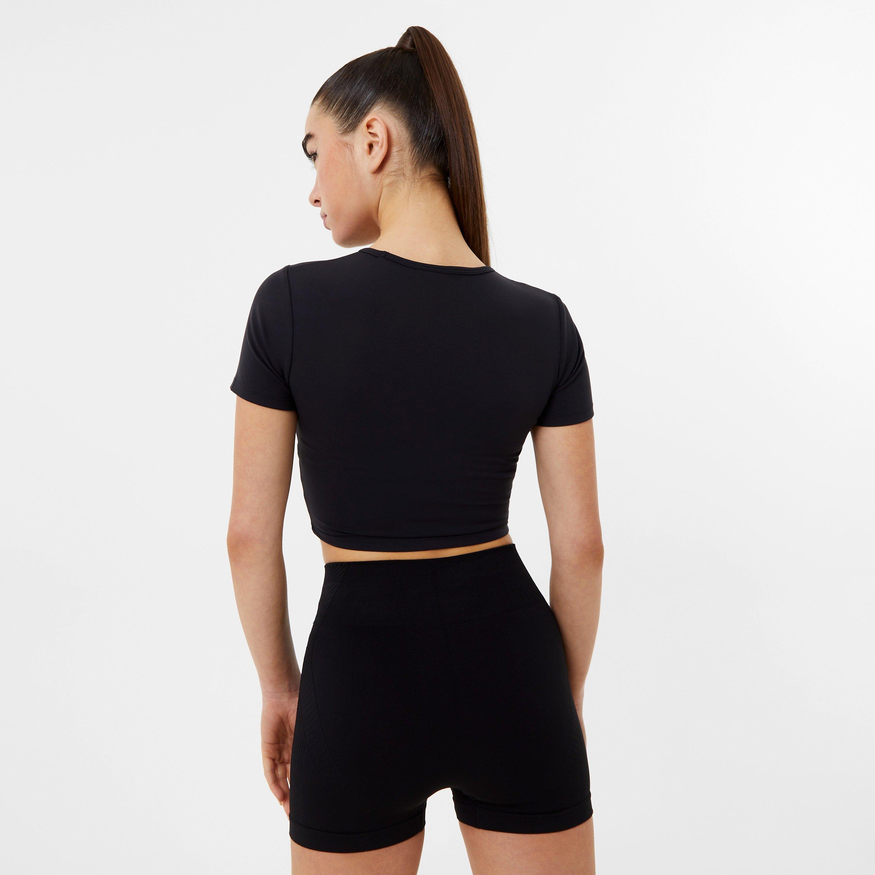 USA Pro Short Sleeve Crop T Shirt