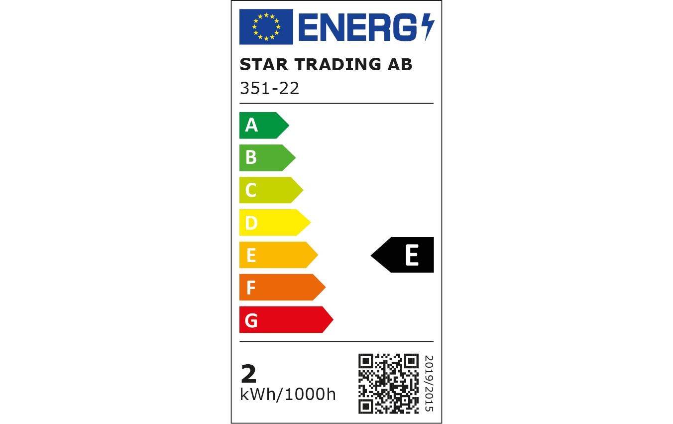 Lampe 2 W (25 W) E27 WarmweissKlares Filament-Leuchtmittel