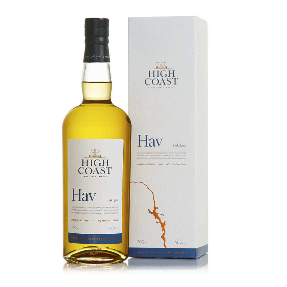High Coast Hav - single malt whisky suédois 48%