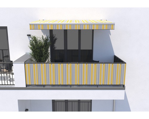 SOLUNA Balkonbekleding H:75 cm Design 6292 (per meter verkocht)