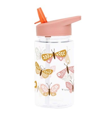 A Little Lovely Company Vannflaske, Butterflies