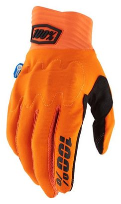 Gants Longs 100% Cognito Smart Shock Fluo Orange