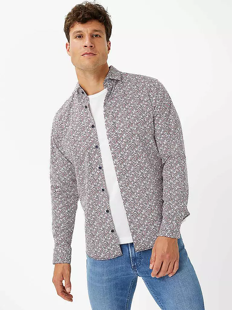 BRAX Hemd Modern Fit HAROLD  lila