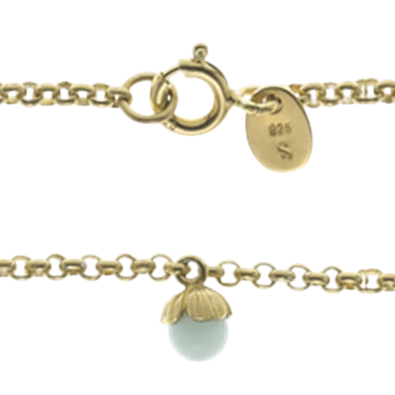 Collier Erbs vergoldet Mutter