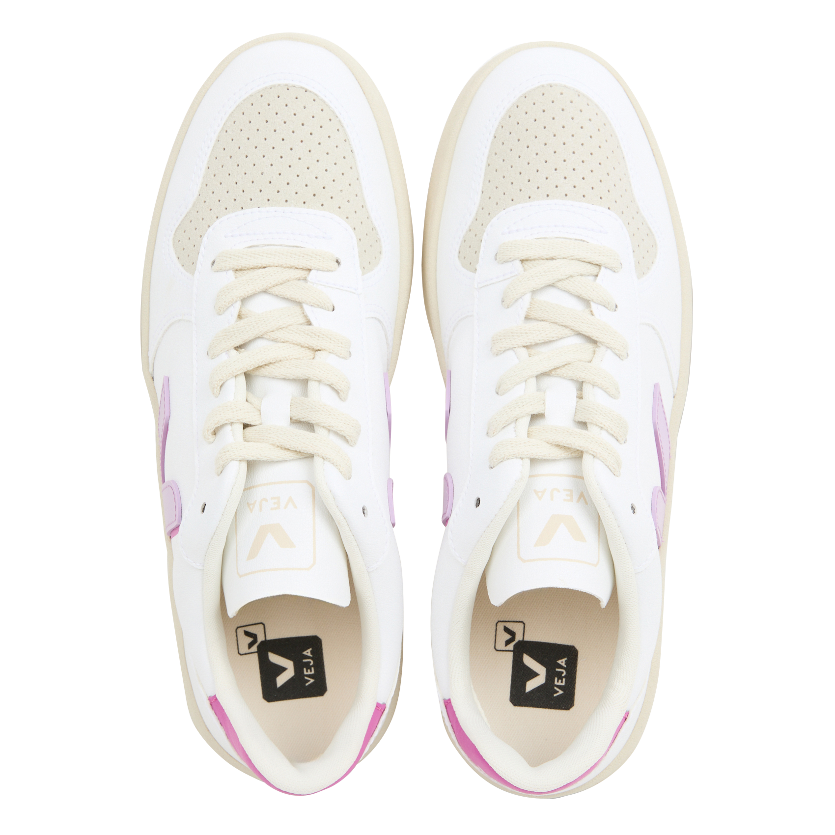 V-10 - Baskets basses en coton bio | Multicolore