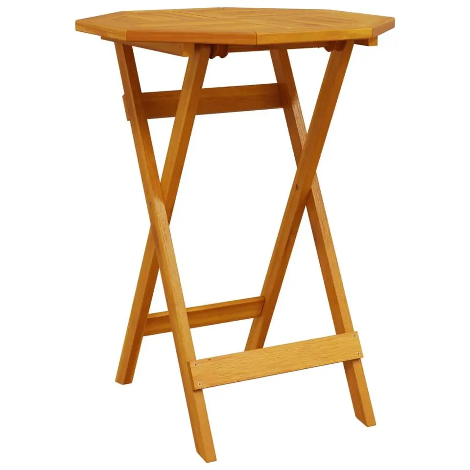 vidaXL - Bistroset - Bruin - Acaciahout - 60 cm - 3 stuks