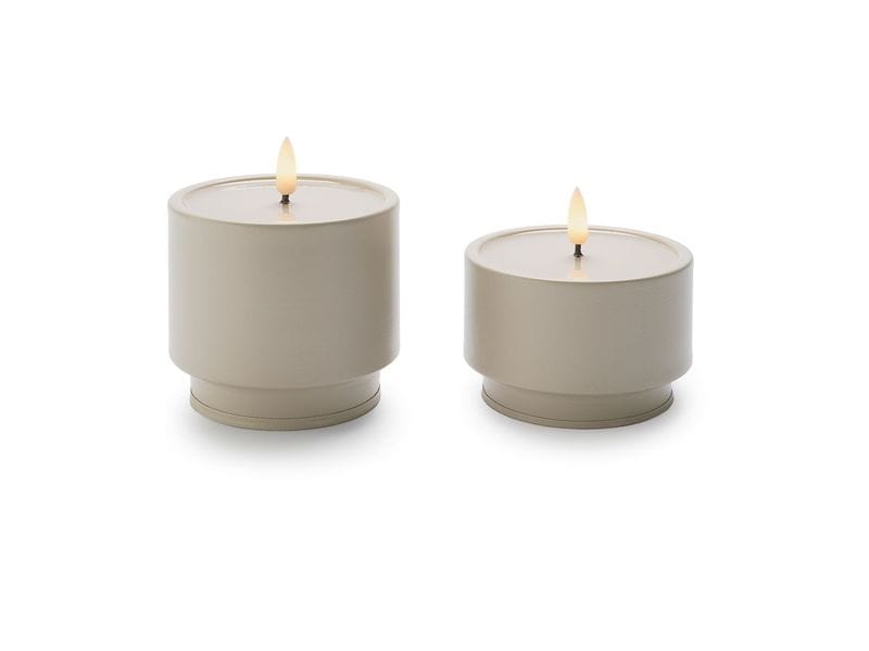 STT Ambiente Candle Set Beige LED-Kerzen Set