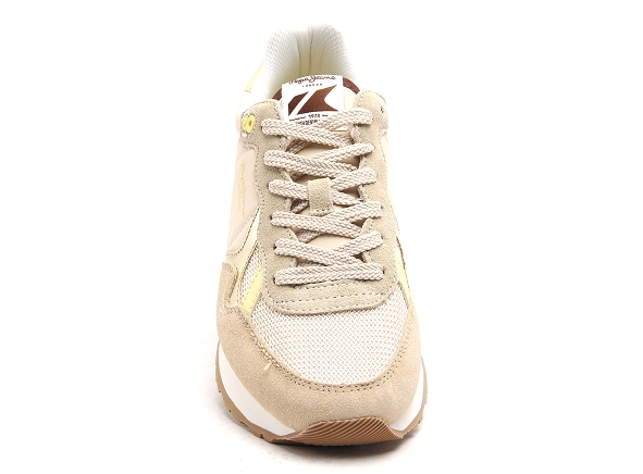Pepe jeans basses femme brit beige