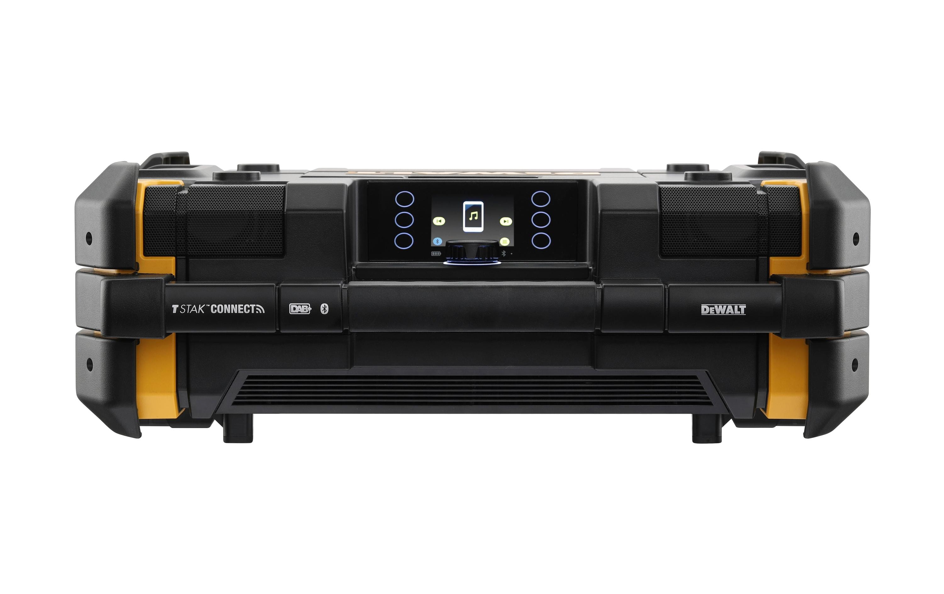 Baustellenradio DWST1 mit Ladefunktion, DAB+, Solo<br>Kompaktes DAB+/FM Akku- und Netzradio