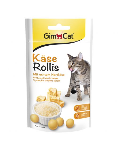 Gimcat Kaas Rollis - Kattensnack - Kaas 40 g