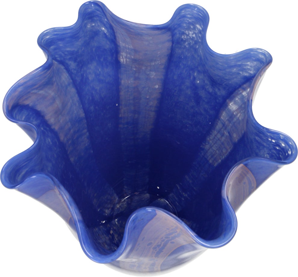 Vaas Golf blauw D 21 H 24,5 cm