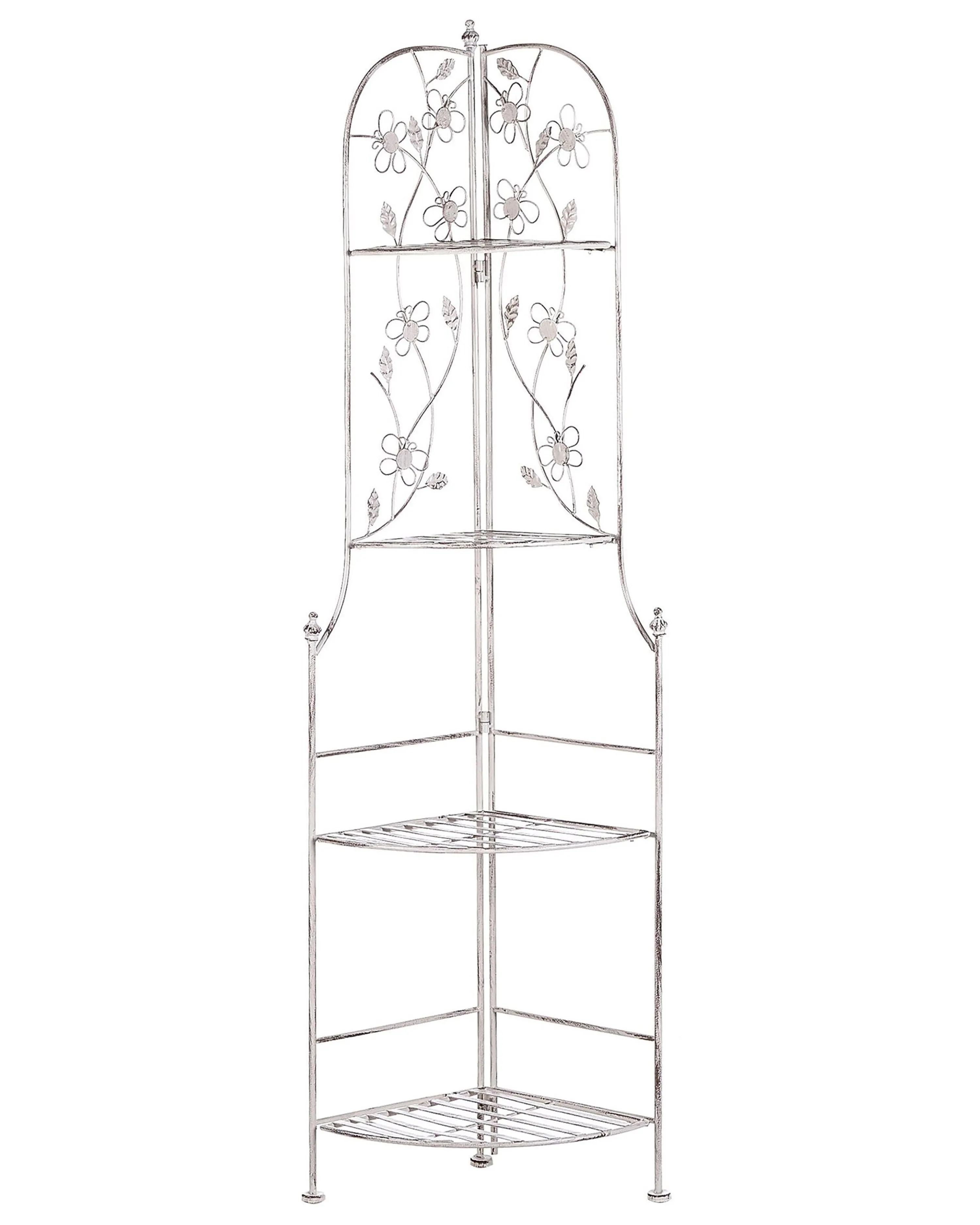 Hoekrek BIELLA Metaal 35 cm 35 cm Wit