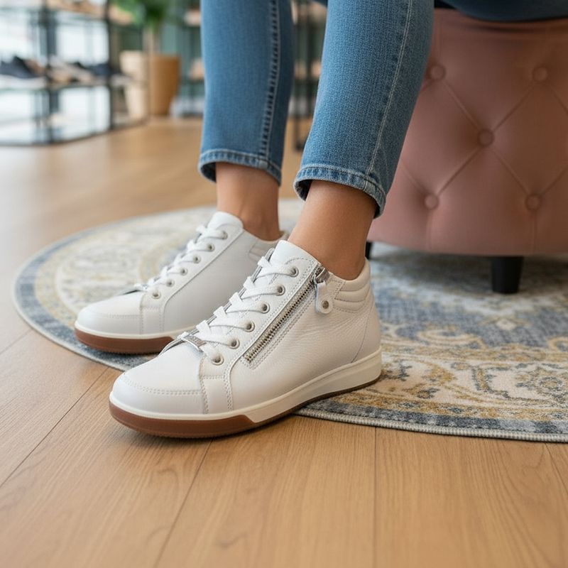 Ara OM-ST-High-Soft Sneakers Wit Dames
