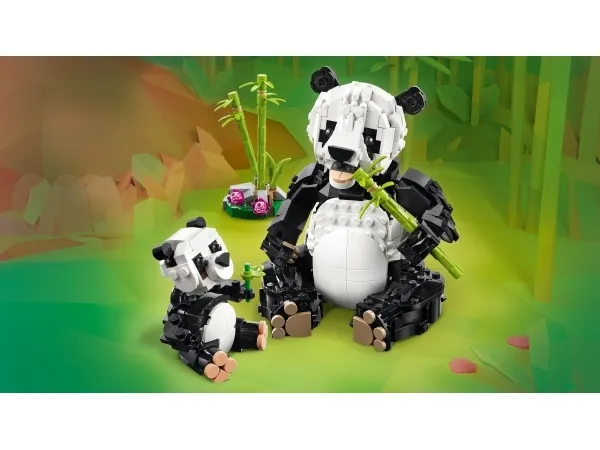 LEGO Creator 31165 Vilde dyr: Pandafamilie