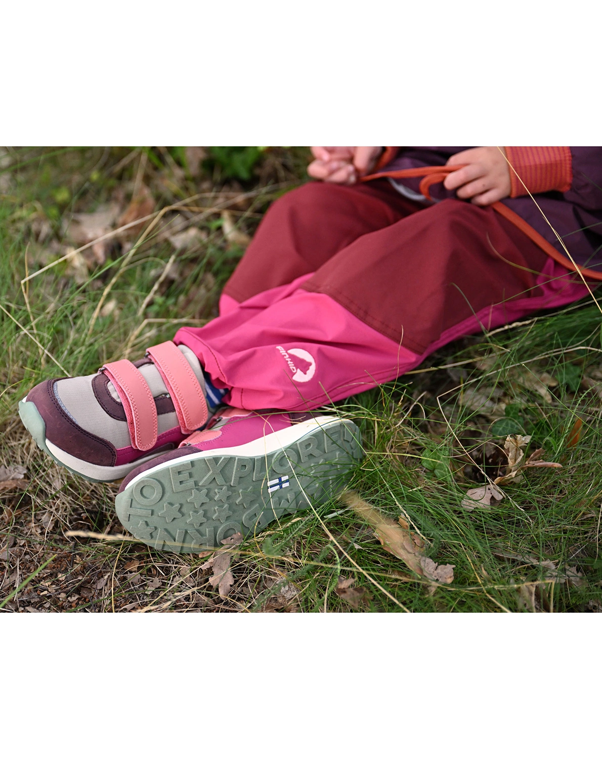 Funktionshose KIKSA MOVE in raspberry/cranberry