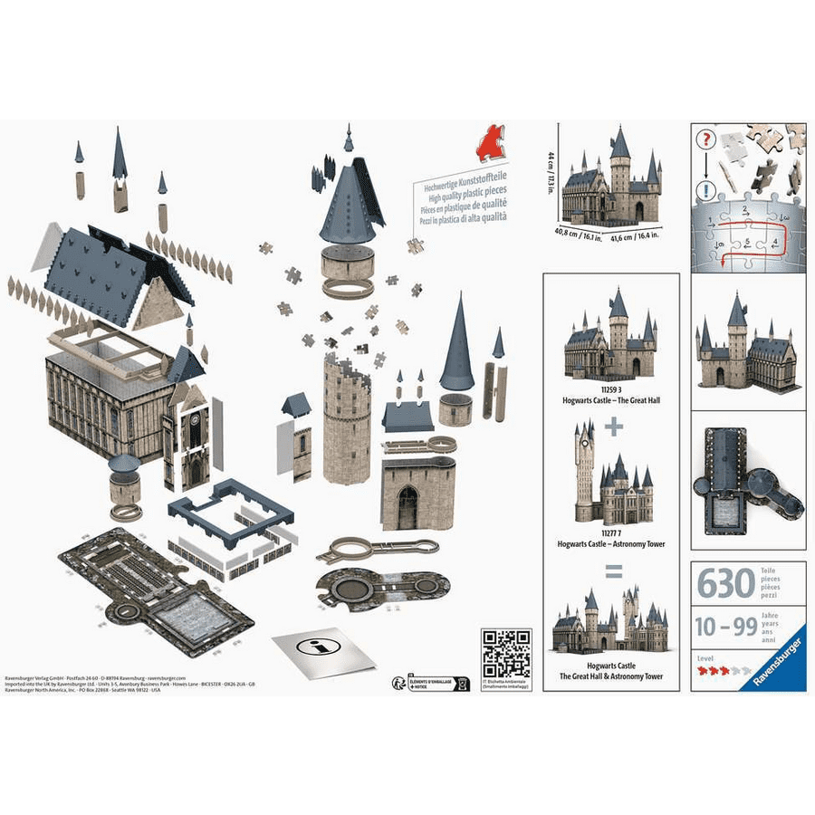 Ravensburger Hogwarts Schloss - Die Große Halle bunt