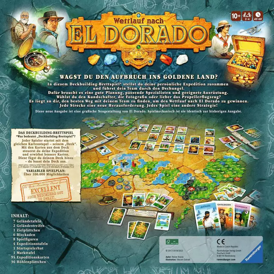 Ravensburger Wettlauf nach El Dorado bunt