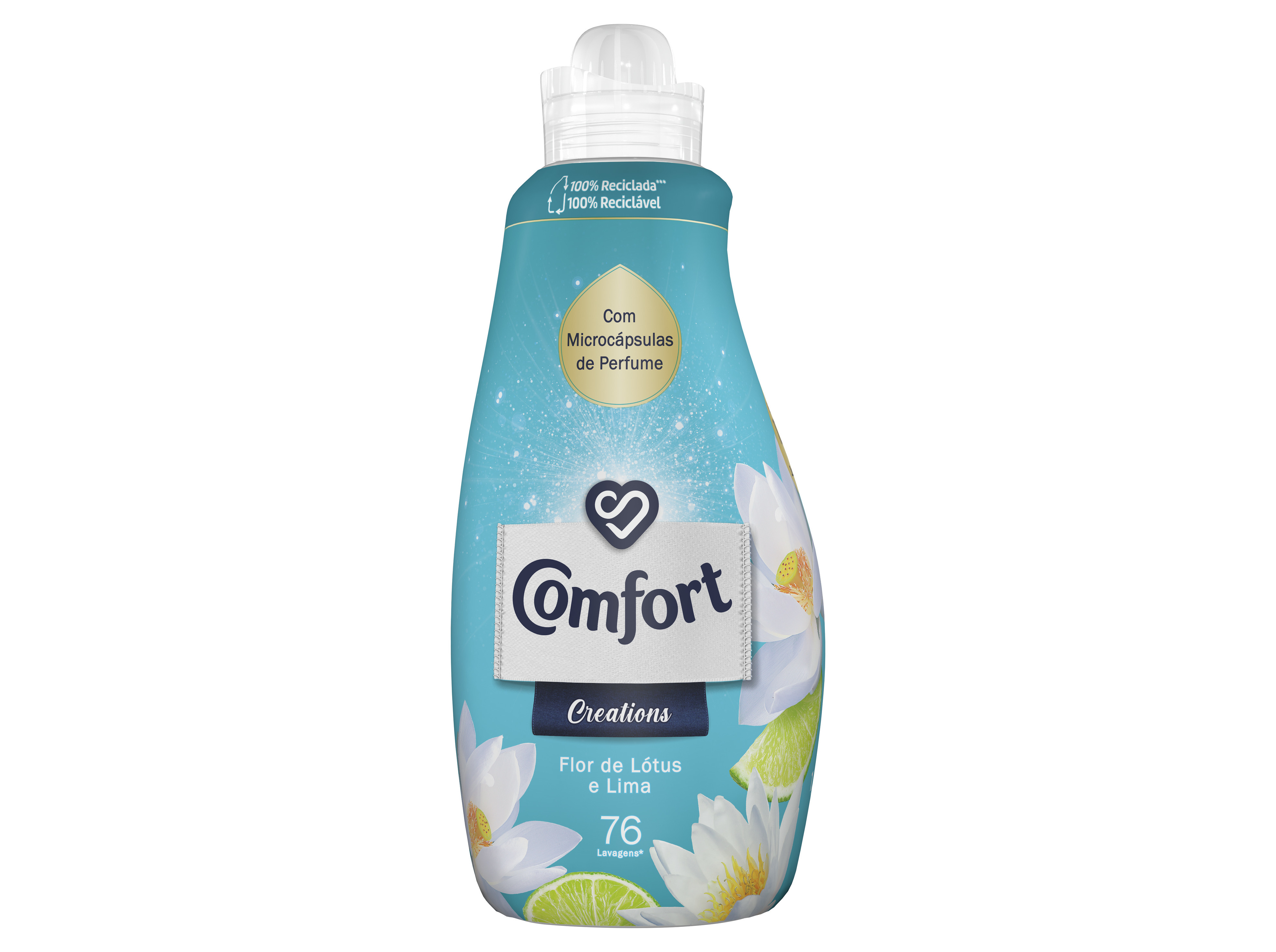 AMACIADOR CONCENTRADO COMFORT CREATIONS FLOR LÓTUS LIMA 76 DOSES