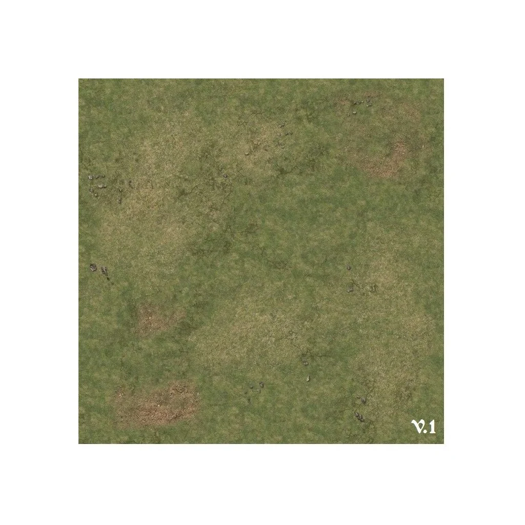 Battle Systems: Grassy Fields Gaming Mat 2X2 v.1