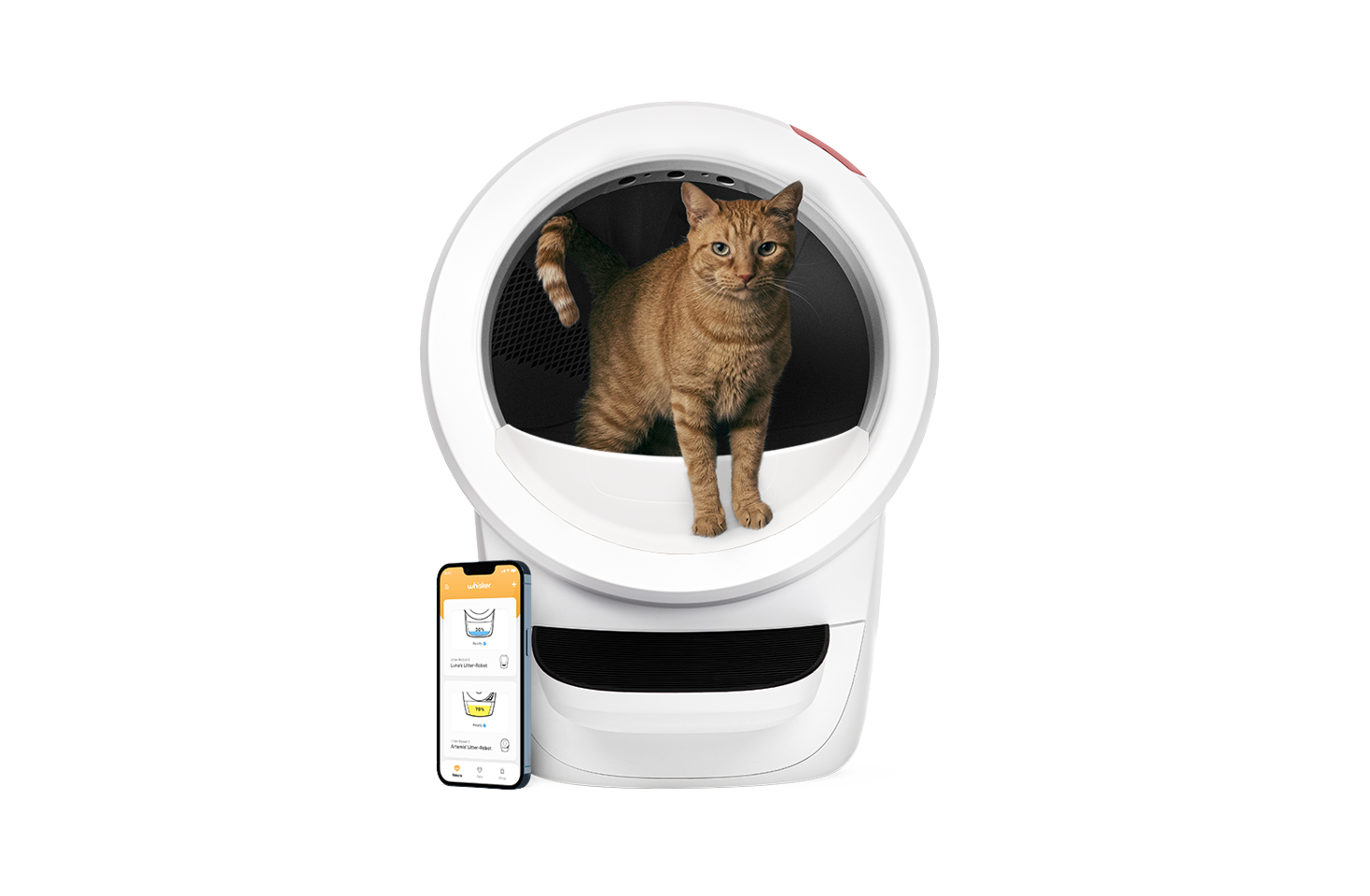 Whisker - Litter-Robot 4 App styret wifi - Hvid