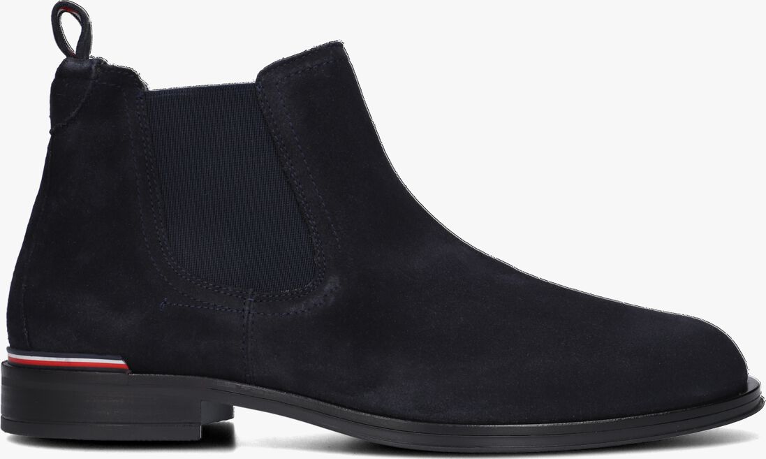 TOMMY HILFIGER blauwe tommy hilfiger chelsea boots core rwb hilfiger chelsea