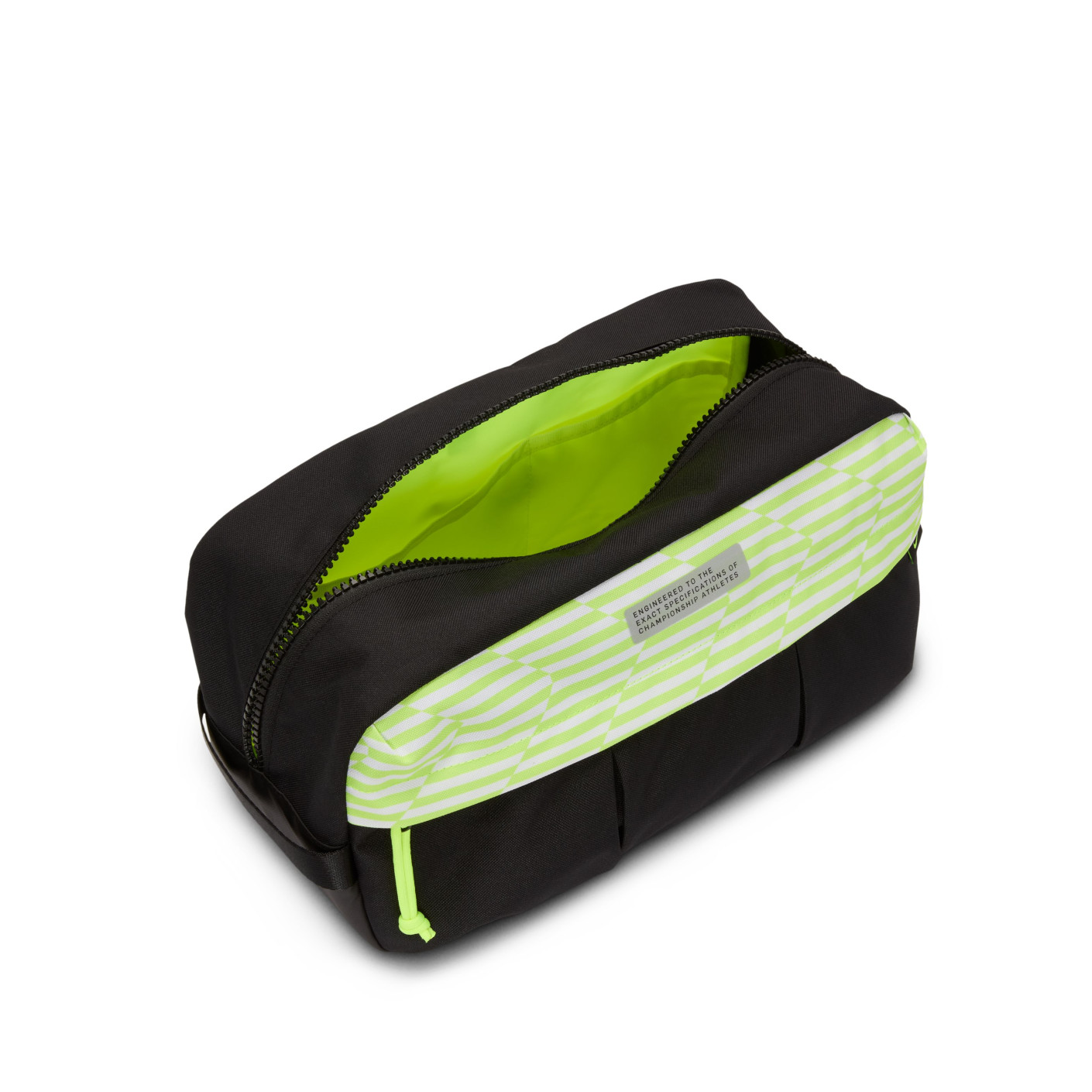 Nike Academy Schoenentas Neongeel Zilver Zwart