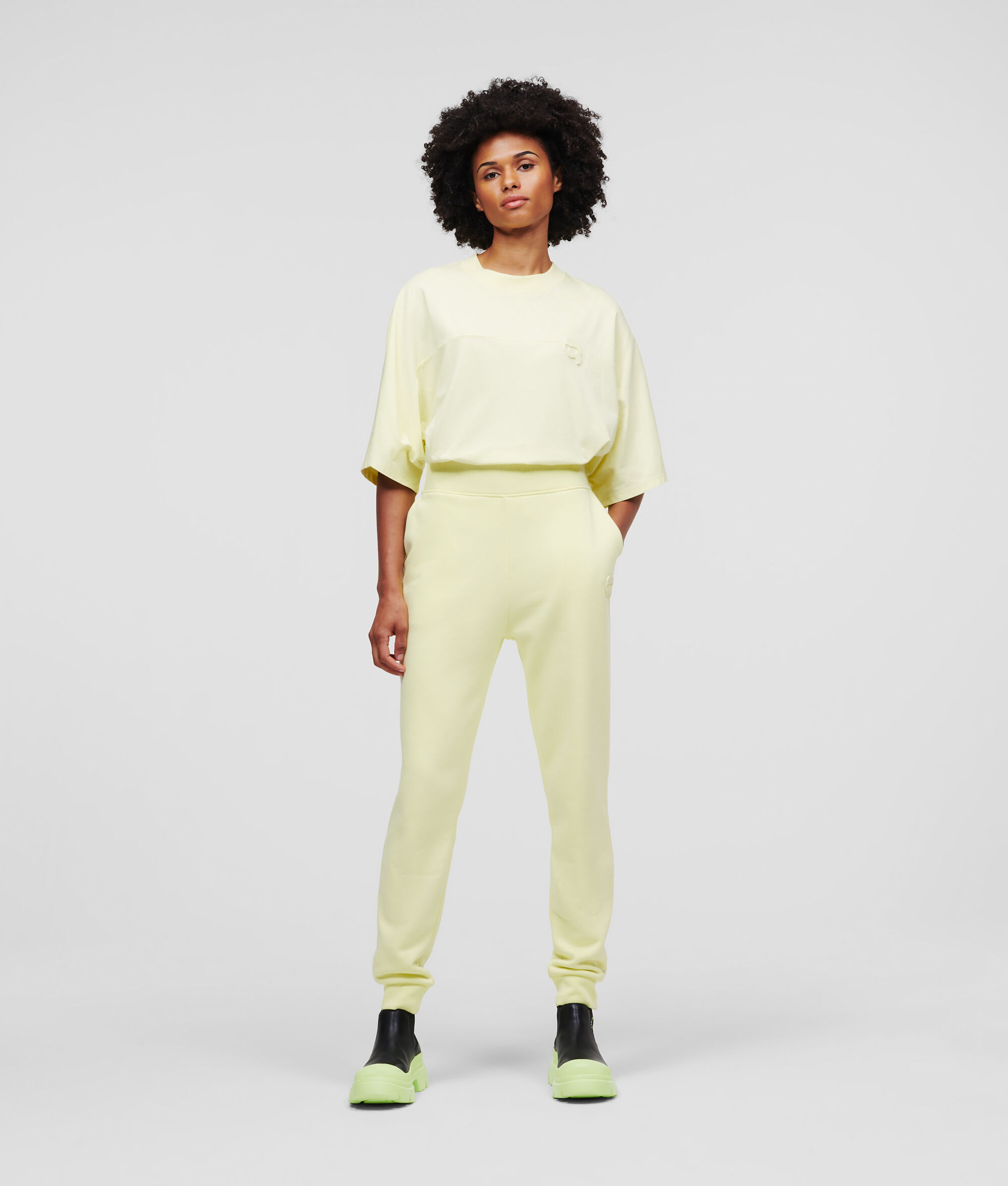 PANTALON DE JOGGING KARL IKONIK TON SUR TON