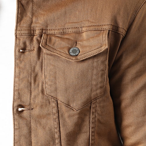 Veste Jean A Col Mouton ZVS-009 Camel