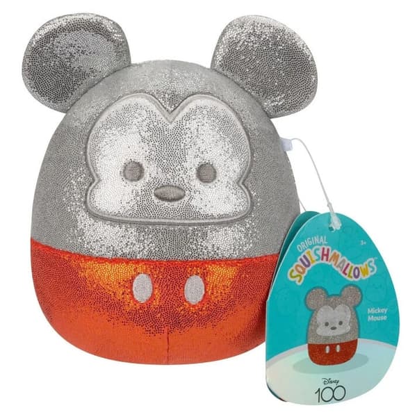 Squishmallows Disney pack 4 plush toys 12cm