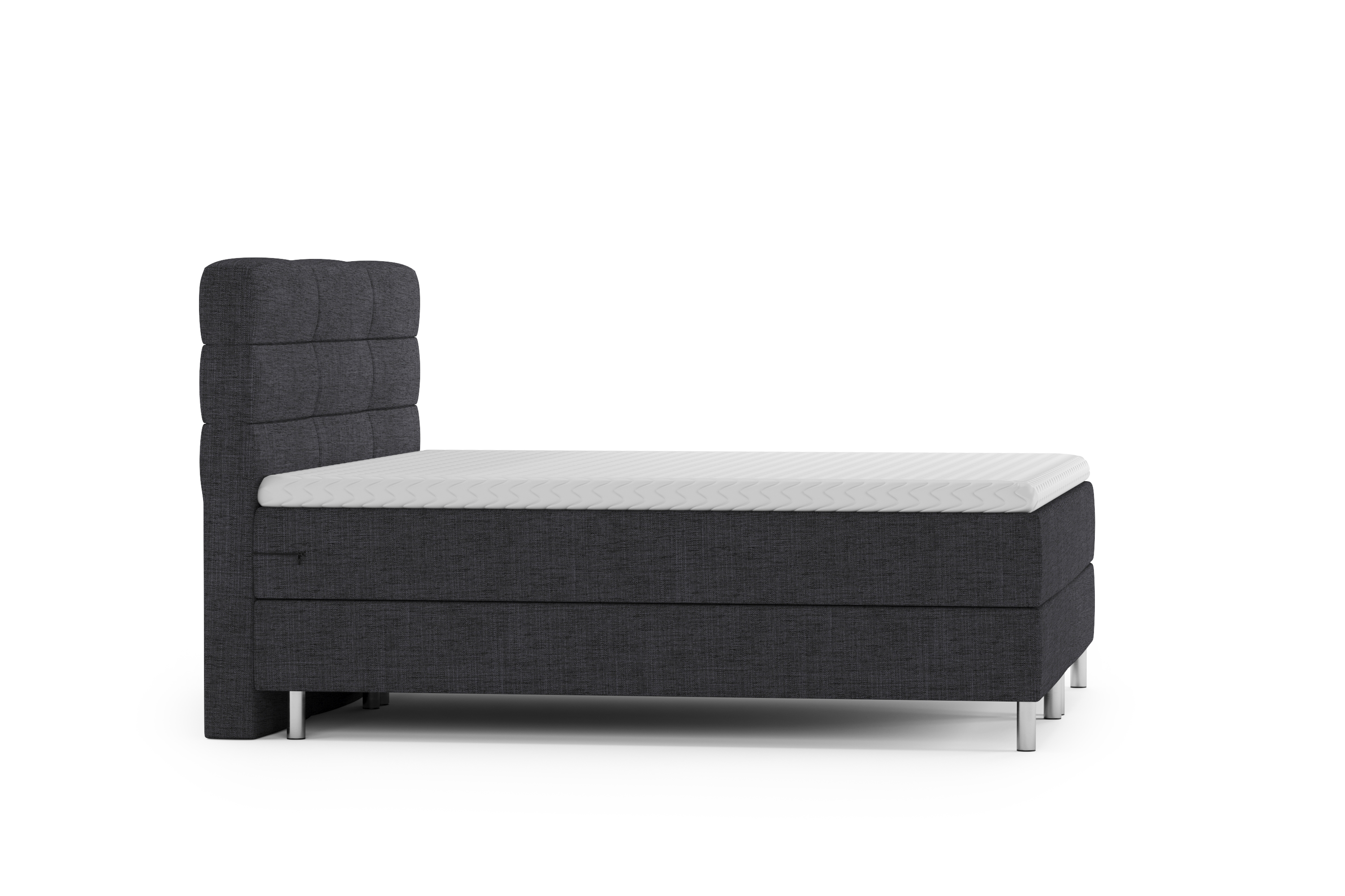 Boxspringbett MIDNIGHT 180 x 200 cm anthrazit