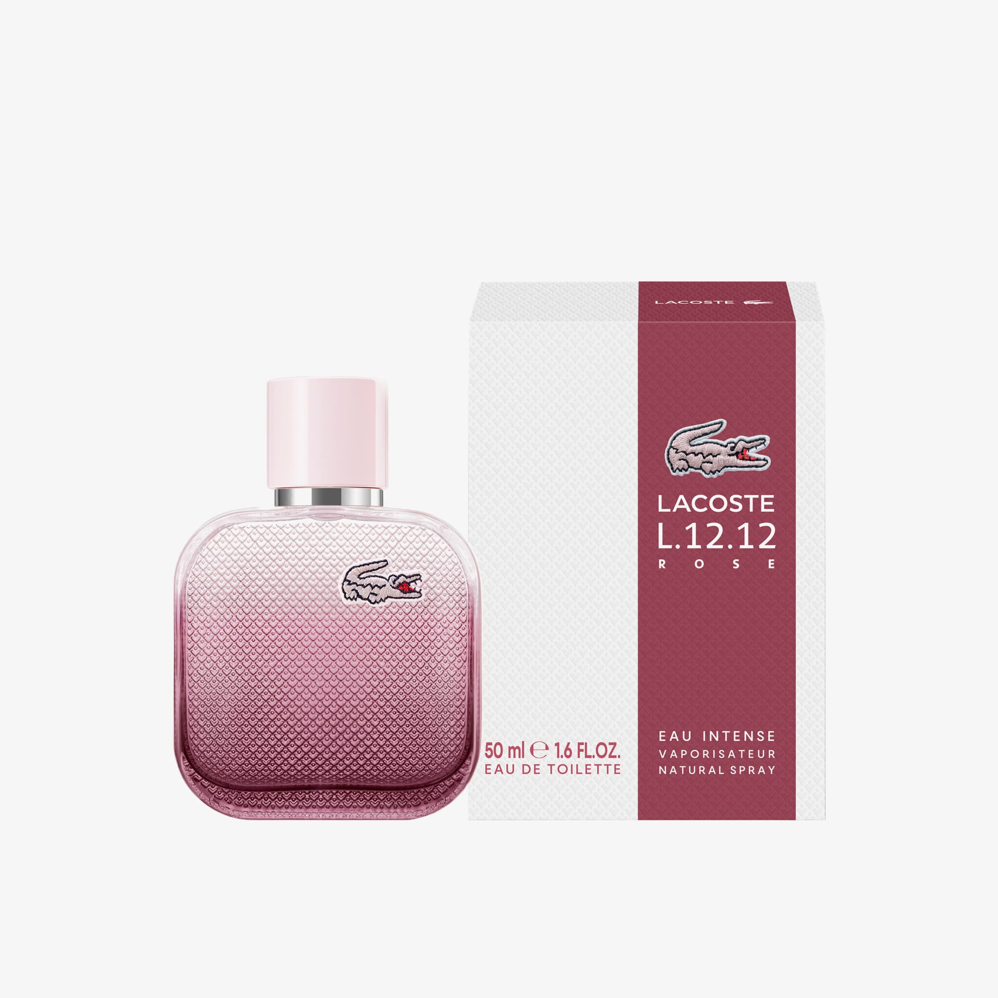 L.12.12 Rose Eau Intense 50 ml Parfums - Blanc - Lacoste - Femme