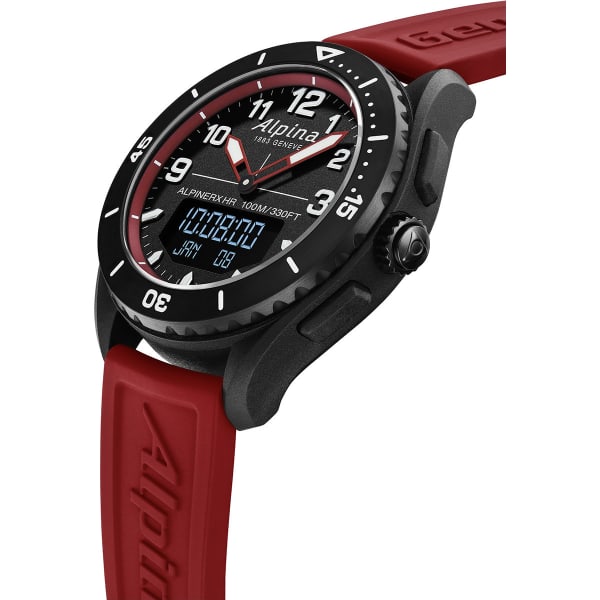 Montre outdoor ALPINA WATCHES ALPINERX BLACK/RED