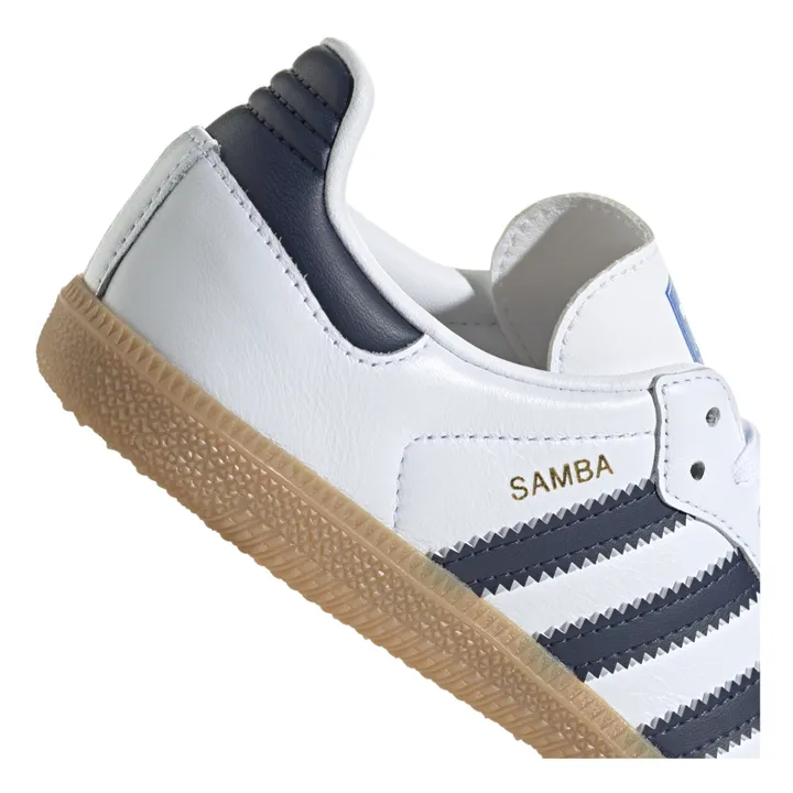 Adidas Baskets Samba Lacets Semelle Gomme | Bleu marine