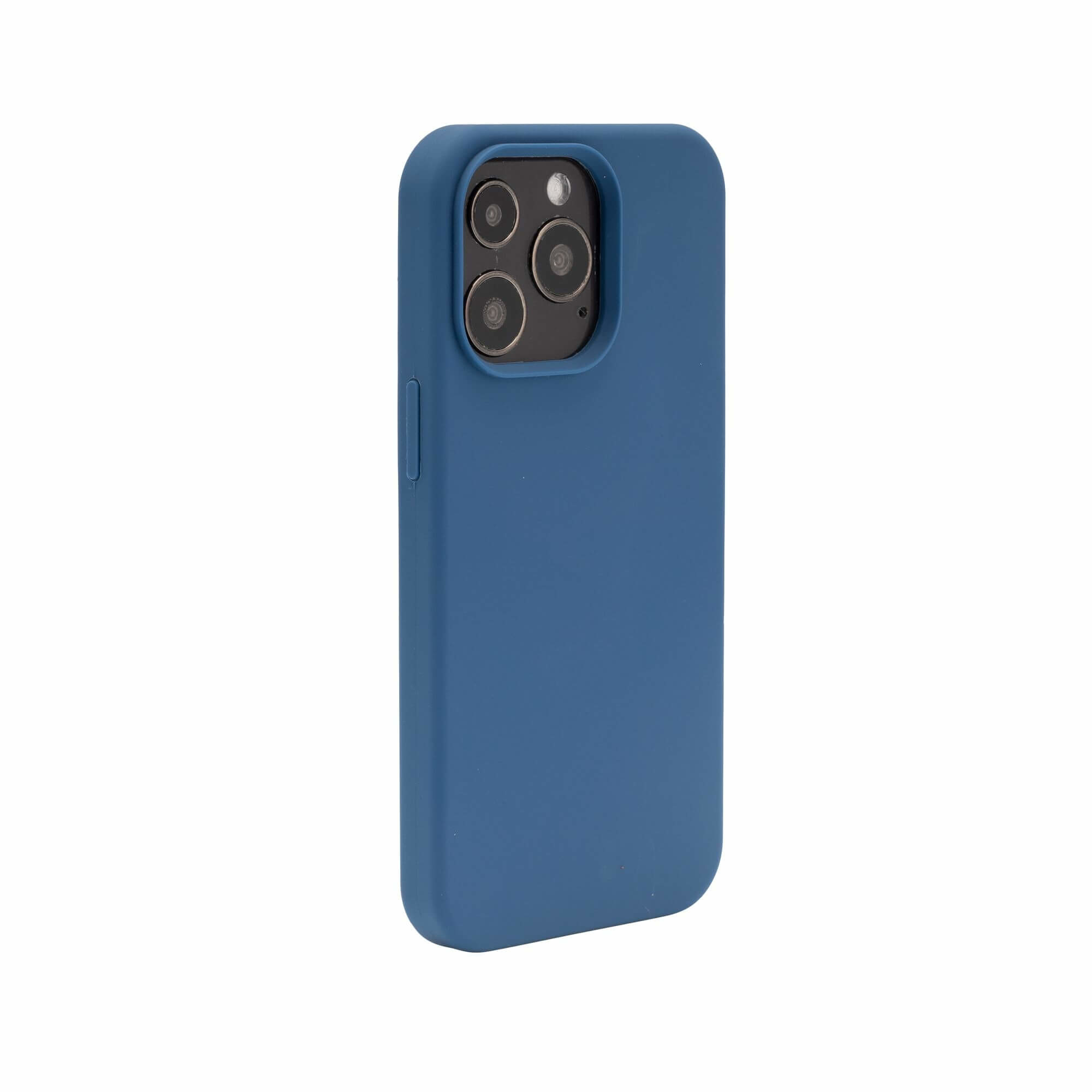 iPhone 13 Pro Silikon Backcase Hülle Steglitz (10784) - Blau