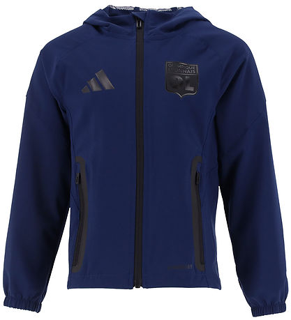 adidas Performance Cardigan - Olympique Lyonnais - Team Navy Bla