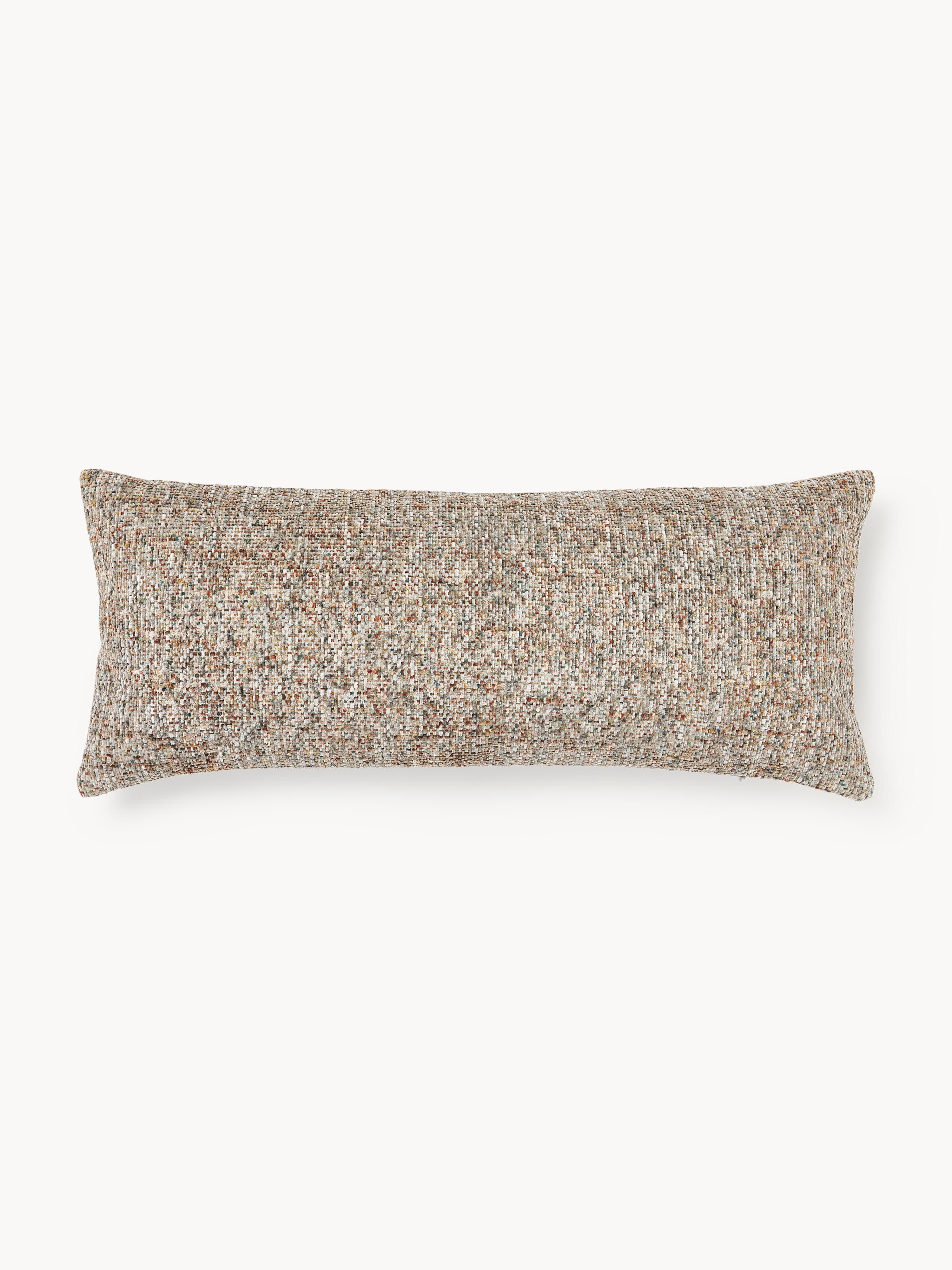Chenille kussenhoes Hanka met pixelpatroon